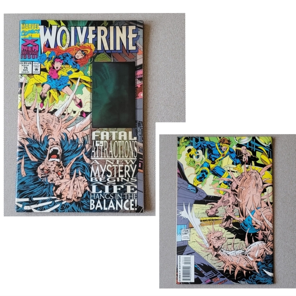 MARVEL COMICS 1993 X-Men Fatal Attractions Wolverine Comic Book